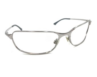Revo 3047 080/63 Gunmetal Silver Wrap Sunglasses Frames 59-16 125 Italy Designer