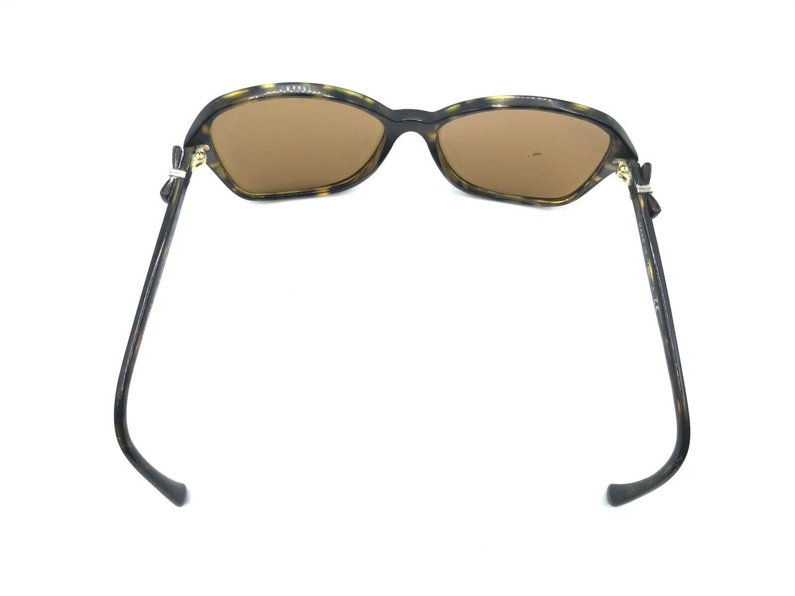 Vintage Chanel Sunglasses 5285 c.714/S5 Tortoise Round Frames w Brown Lenses CHANEL 5515 Oval Sunglasses | Fashion Eyewear US main image 4