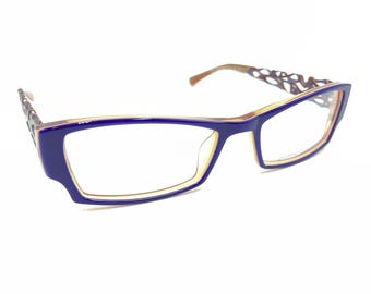 Bvlgari 296 176 Violet-Pink/Red Eyeglasses Frames Silver  display picture 1