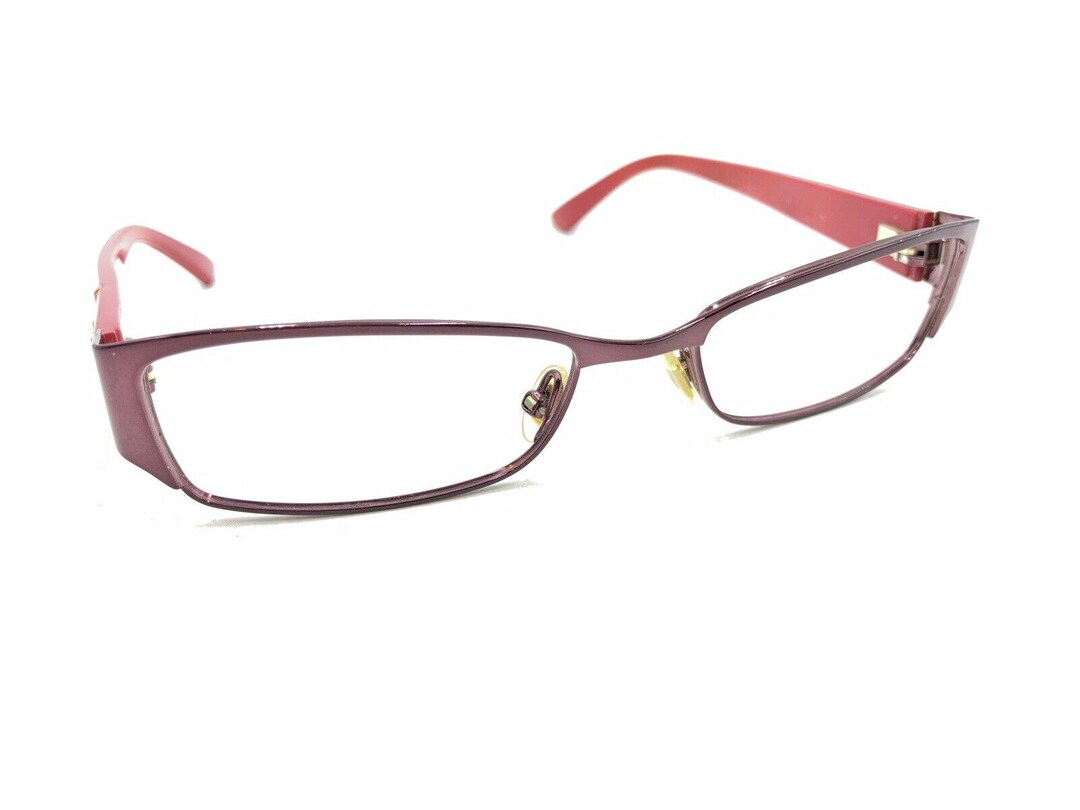 グッチ GG ダークレッド バーガンディ ゴールド 眼鏡フレーム 52-17