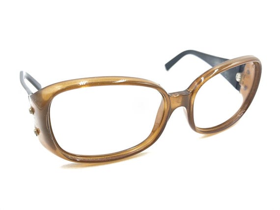 Fendi Translucent Brown Sunglasses Frames 125 Ita… - image 1