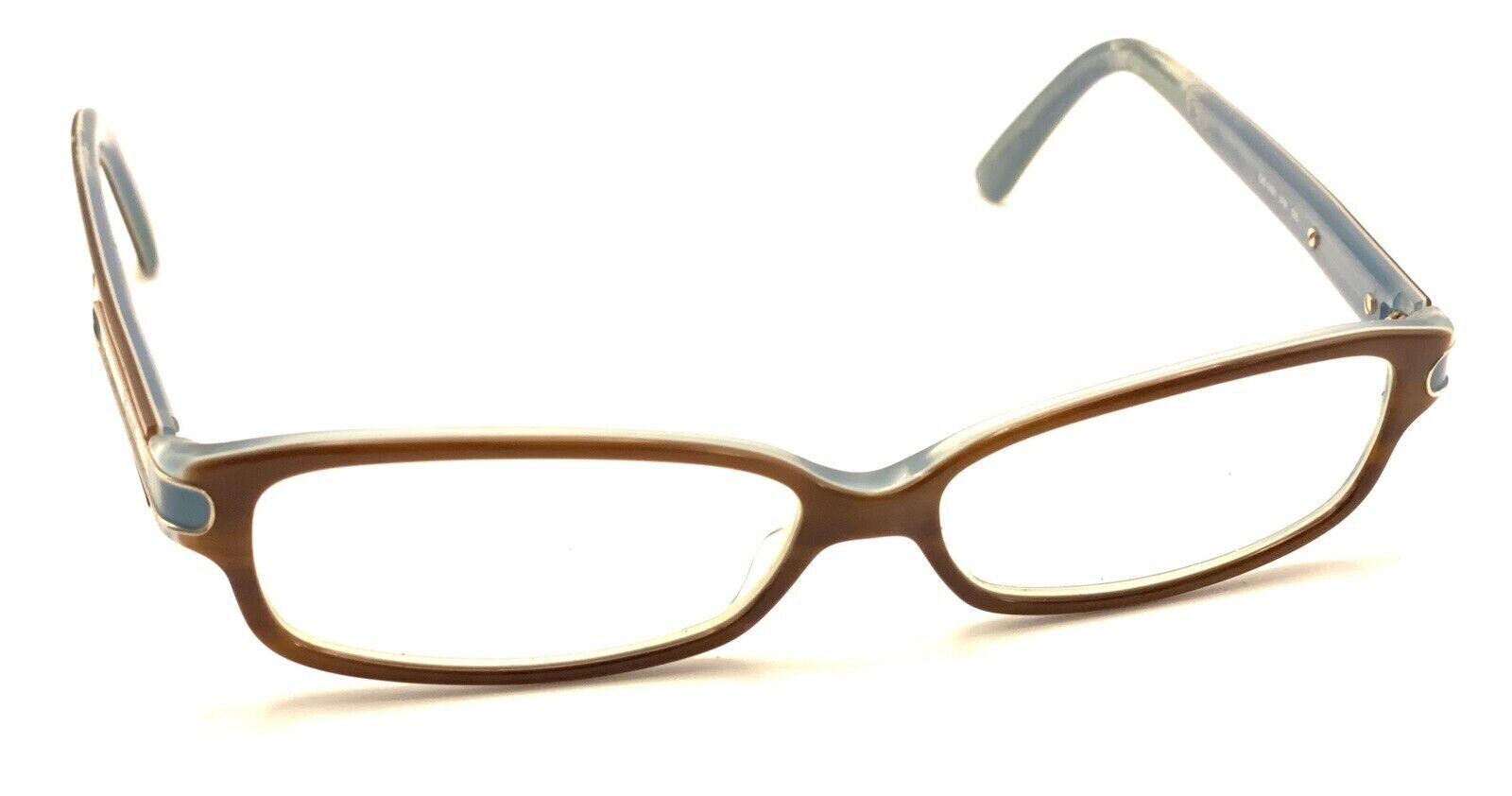 Gucci GG 3197 IPR Brown Blue Slim Rectangle Eyeglasses  display picture 2