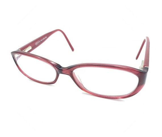 Coach Baila 2034 Pink Transparent Oval Eyeglasses… - image 8