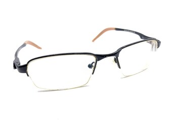 Oakley Deringer OX-2022 Satijnzwart brillen met halve rand montuur 134 heren dames