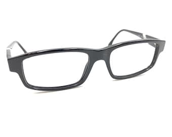 Monturas de gafas Oakley Junkyard II OX1097-0555 en negro pulido, talla 55-18, 144