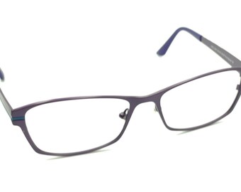Denmark Sigma 864 Titanium Eyeglasses Frames Purple Handmade  display picture 3
