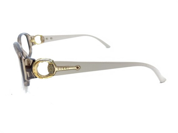 Gucci GG 3204 Q7O Translucent Brown Beige Eyeglas… - image 7
