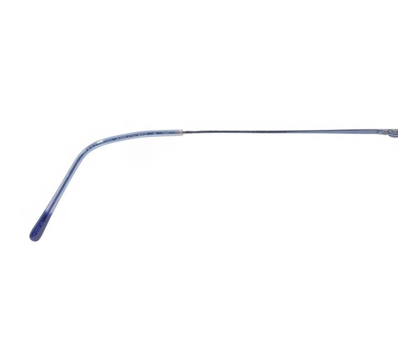 Marchon Airlock 2 760/3 24 Blue Rimless Eyeglasse… - image 10