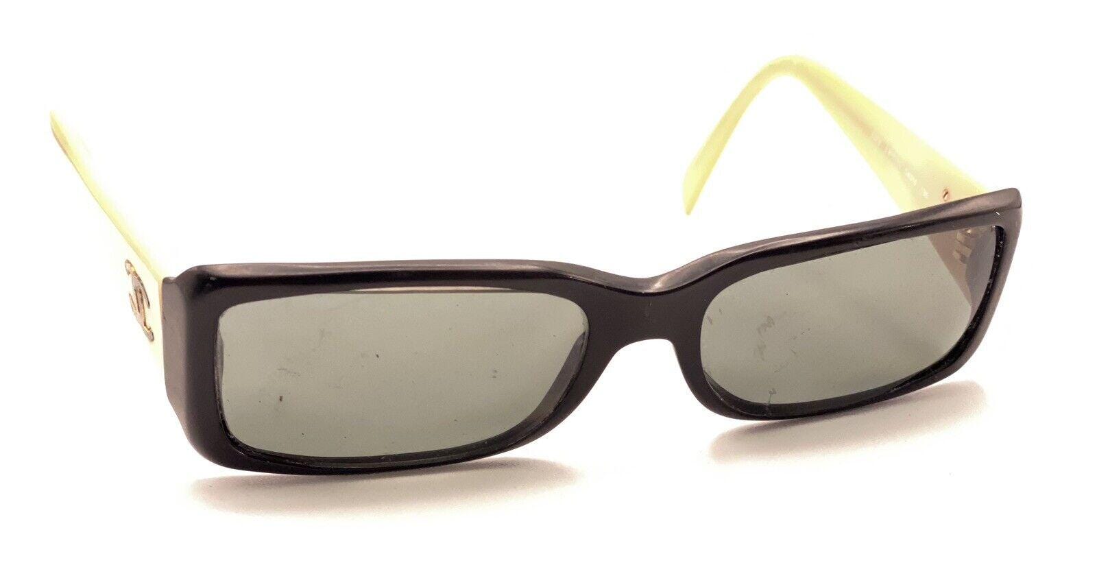 Chanel 5078 817/13 Black Tan Sunglasses Eyeglasses Frames 54-16