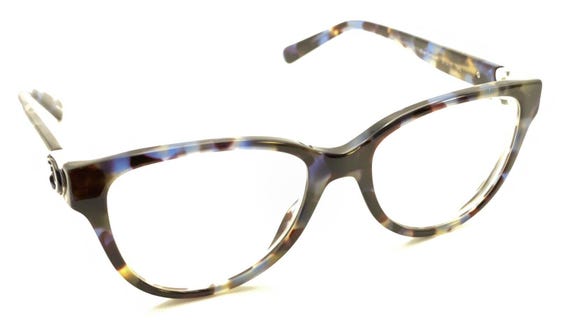 Coach Blue and Brown Eyeglasses Coach Eyeglasses Frames HC6153 5613 Blue Brown Tortoise Cat  main image 4