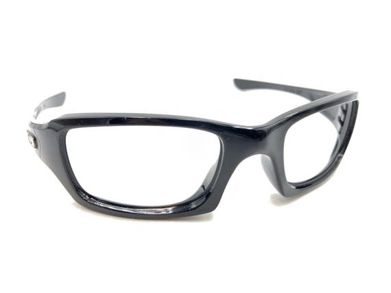 小物 OAKLEY (4+1)2 FIVES SQUARED Oakley Fives Squared (4+1)2 Black Rectangle Wrap Sunglasses