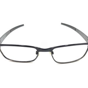 Oakley Metal Plate 22-198 Matte Black Metal Eyeglasses Frames 53-18 140 Sports image 2