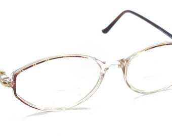 BCBG Linnet Sand Gold Red 53-16-135 Eyeglass Frame Gold Red  display picture 1
