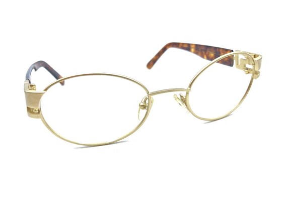 St. John Matte Gold Brown Tortoise Sunglasses Frames 51-20  display picture 1