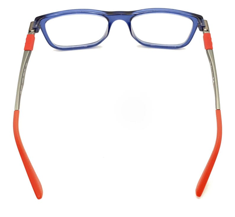 Monturas de gafas rectangulares Ray Ban RB 1549 3734 azul grisáceo rojo 48-16 125 imagen 6