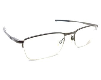 Oakley Barrelhouse 0.5 OX3174-0253 Pewter Brown Eyeglasses Frames 53-18 139