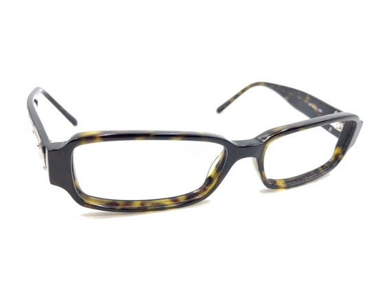 Jimmy Choo JC 10 0086 Tortoise Brown Eyeglasses Frames 54-15  Jimmy Choo JC 10 0086 135 Italy Eyeglasses Frame Tortoise main image 0