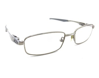 Oakley Rudder OX3171-0250 Light Gray Metal Rectangle Eyeglasses Frames 50-17 139