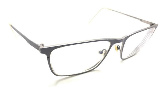 Modo 4238 Grey Titanium Rectangle Eyeglasses Fram… - image 1
