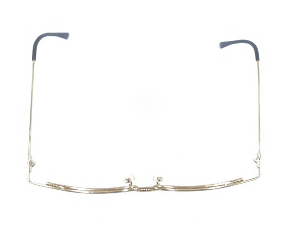 Gucci Vintage GG 2241 77P Gold Half Rim Eyeglasse… - image 3