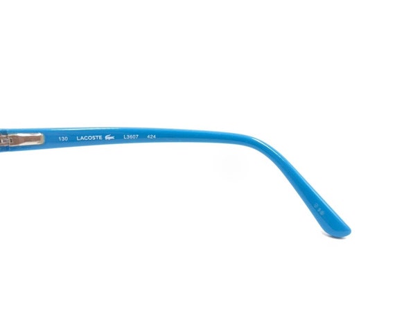 Lacoste L3607 424 Blue Oval Eyeglasses Frames 48-… - image 9