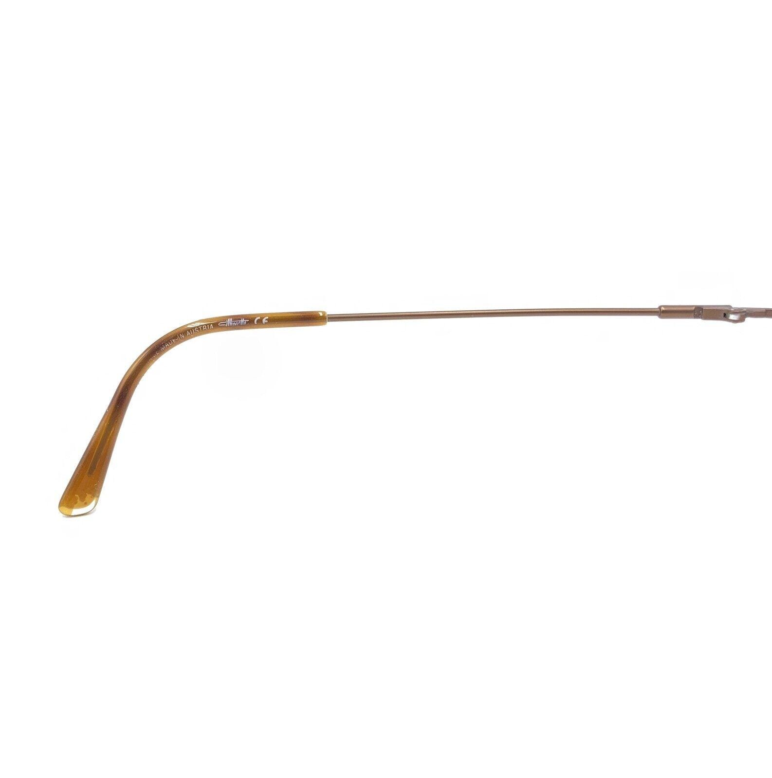 Monture Lunettes Meyer Eyewear Titanium Skara 47 13 140 - Demi-monture Grise Titane, Neuf Avec étiquettes