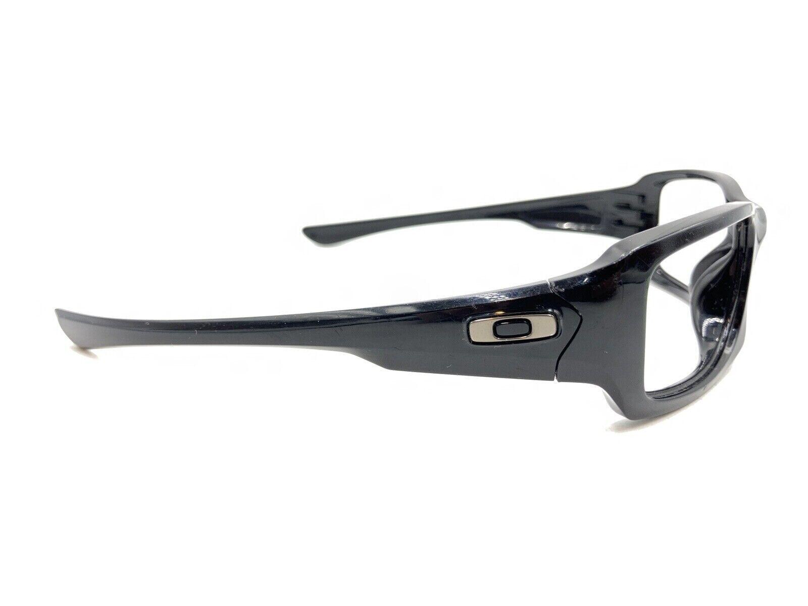 Oakley Fives Squared (4+1)2 Black Rectangle Wrap Sunglasses Frames 