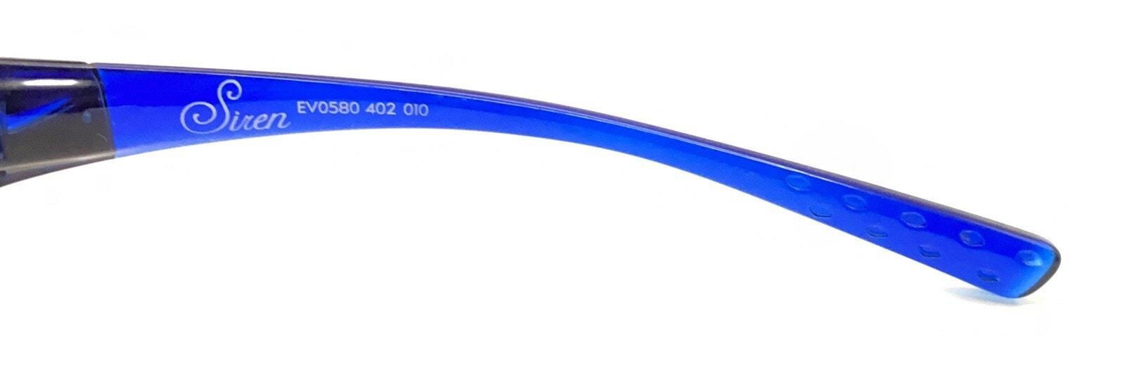 NIKE!! SIREN! womens Designer Sunglasses New! Nike Siren EV0580 401 Dark Blue Silver Sunglasses Frames 58  main image 3