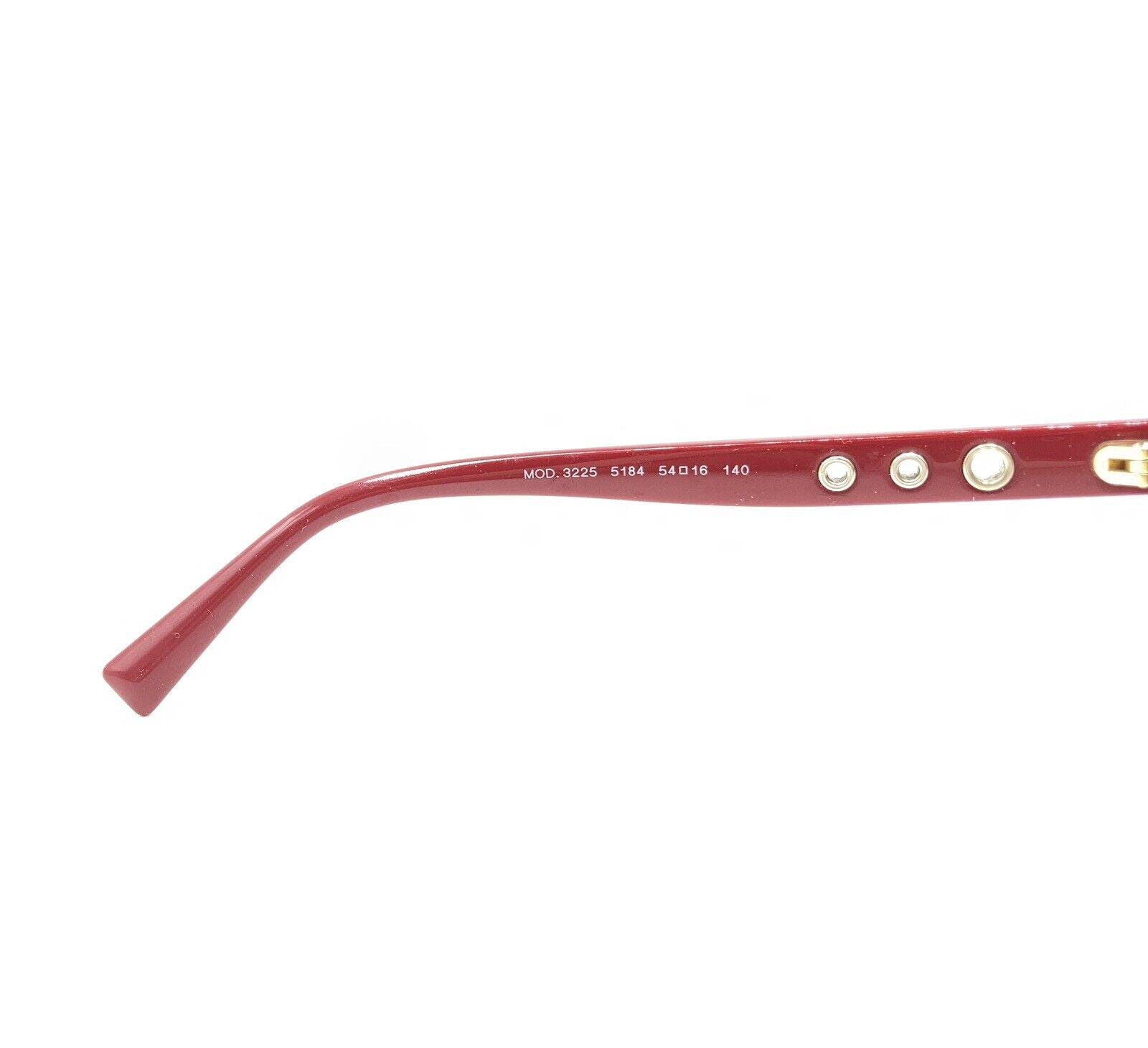 Versace Eyeglass Frame and Case MOD 3225 5184 54mm16mm140mm Versace MOD. 3225 5184 Dark Red Tortoise Cat Eyeglasses  main image 4