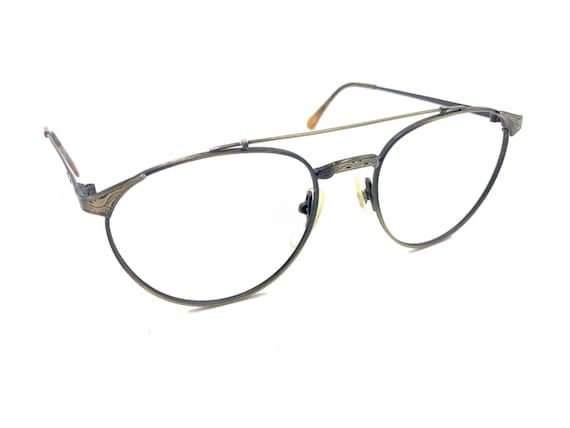 Revo Round Sunglasses with Brass Frame Revo | Sage Round Women main image 2