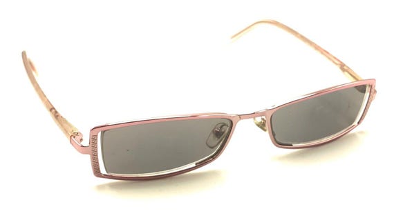 Versace MOD. 1069 1056 Pink Rectangle Eyeglasses … - image 1