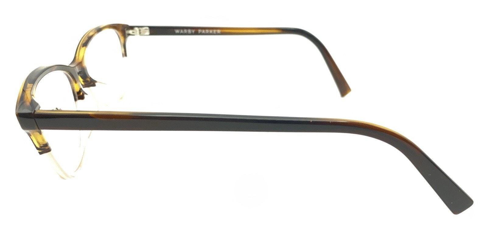 Warby‎ Parker Dual-Tone Black and Brown Eyeglasses Daisy NLBF 615 50 o15-140 Daisy Eyeglasses in Oak Barrel — Medium | Warby Parker main image 4