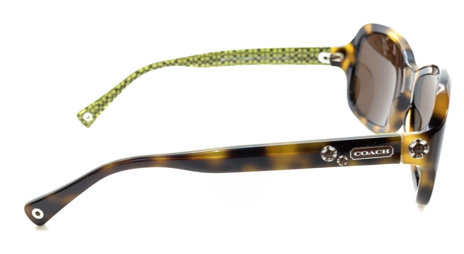 Coach HC 8016 L008 Ciara Brown Tortoise Sunglasses Frames 57  display picture 1