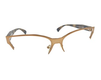 Oakley Halifax OX3243-0255 Satin Rose Gold Half Rim Eyeglasses Frames 55-16 140