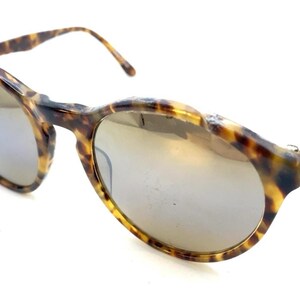 Maui Jim MJ 182 Tortoise Brown Round Sunglasses Brown Lens Japan Designer Unisex image 8