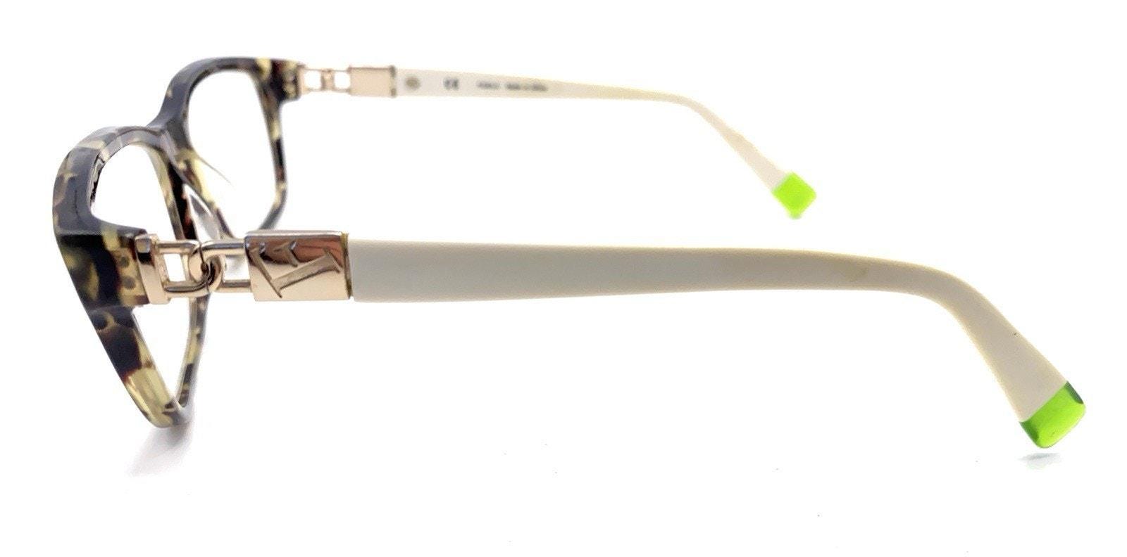 Furla Venus Sunglasses VU4844J 05AW Tortoiseshell Ivory Green Frames Only Furla Venus VU4844J COL 05AW Brown White Green Tortoise  main image 4