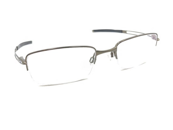 Oakley Frag OX5045-0353 Pewter Half Rim Eyeglasse… - image 1