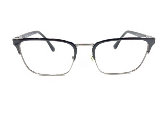 Prada VPR 54T 1BO-1O1 Black Silver Eyeglasses Fra… - image 6