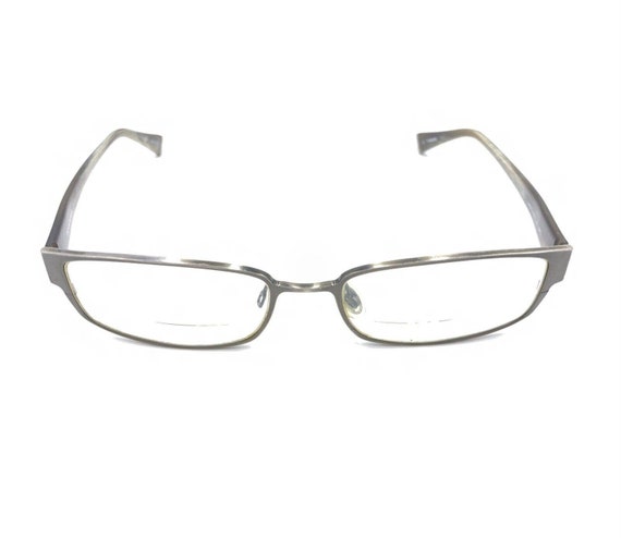 Oliver Peoples Id BKC Titanium Brown Rectangle Ey… - image 2
