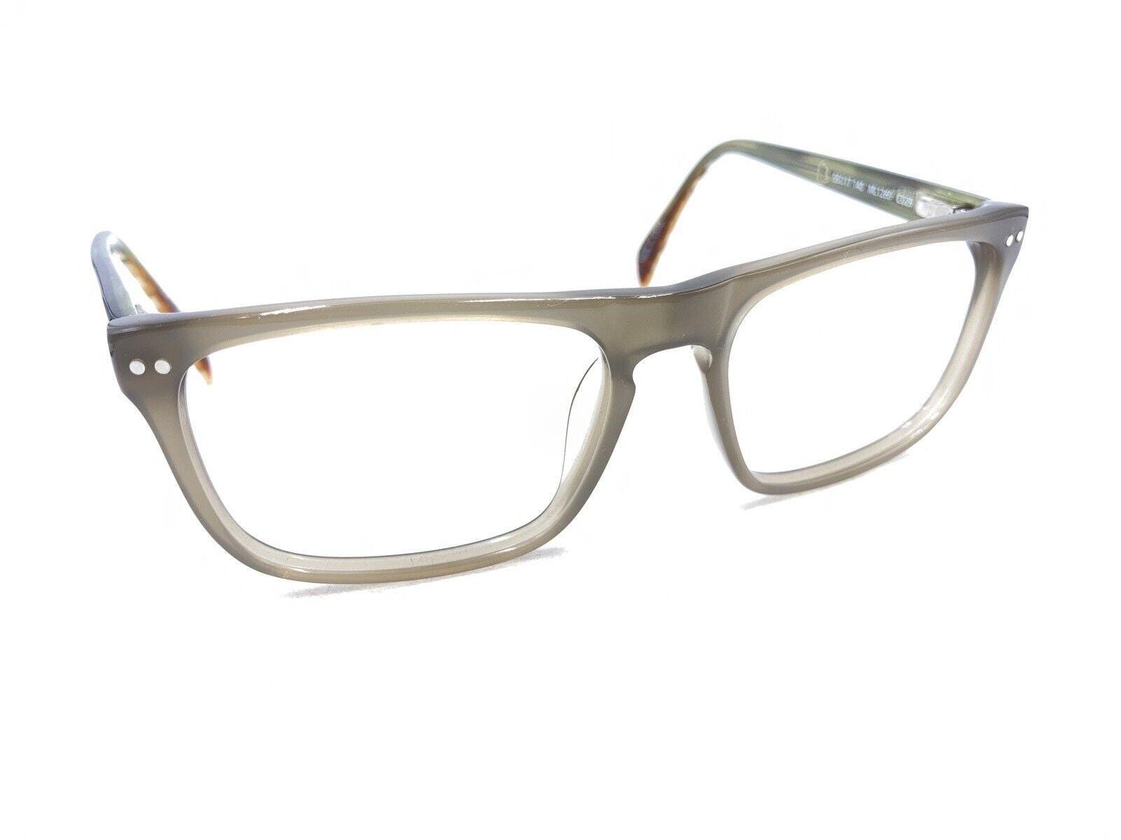 Mikli ML1260 C029 Brown Square Eyeglasses Frames 55-17 140