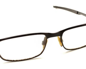 Oakley Steel Plate OX3222-0154 Powder Coal Black Eyeglasses Frames 54-18 141 Men