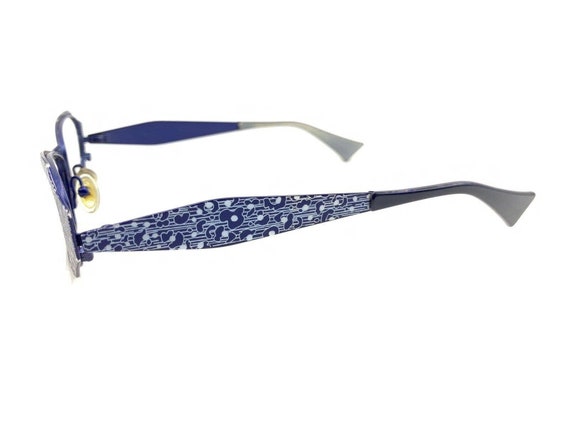 Jean Lafont Escapade 367 Blue Metal Eyeglasses Fr… - image 7