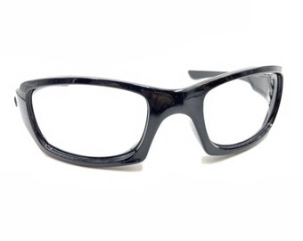 Oakley Fives Squared (4+1)2 12-967 Black Wrap Sunglasses Frames 54-19 135 Sports