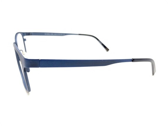 Kliik 545 221 Matte Blue Square Eyeglasses Frames… - image 7