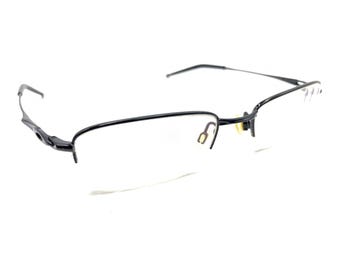 Oakley Spoke 0.5 OX3144-0153 Polished Black Half Rim Eyeglasses Frames 53-19 140