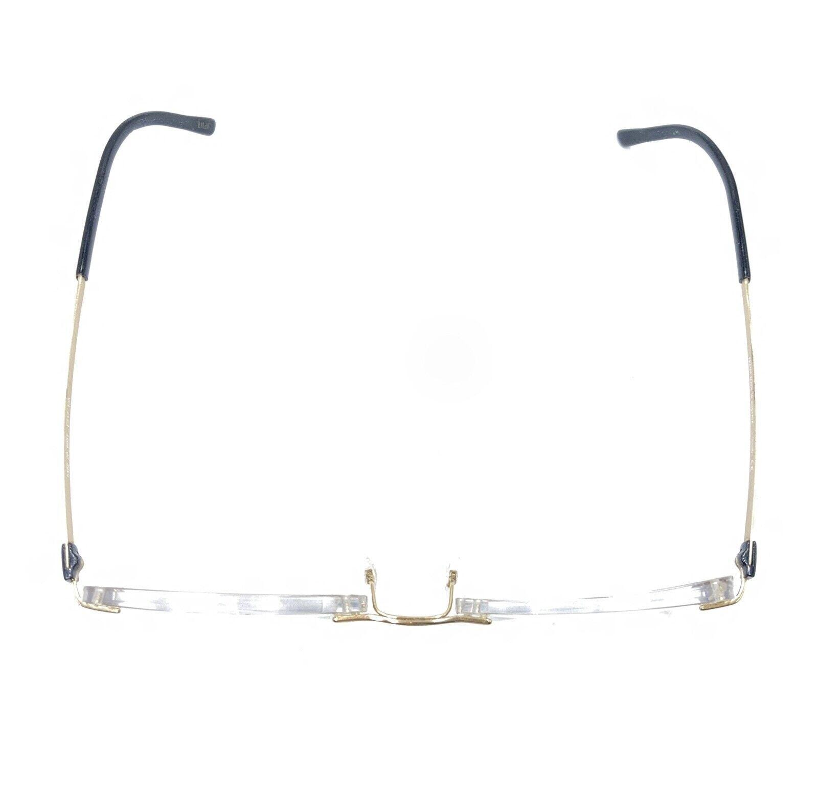 Silhouette 5452 20 6051 Gold Black Rimless Eyeglasses Frames  display picture 1