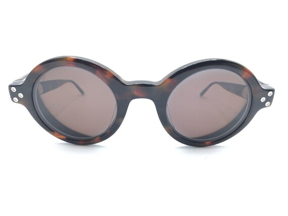 Converse Focus Brown Tortoise Round Eyeglasses Fr… - image 6