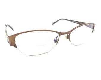 Dolce and Gabbana D&G 5017 018 Silver Brown Half Rim  display picture 1