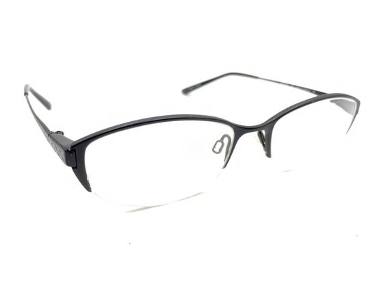 Hugo Boss NEW HB 11555 BK Black Half Rim Eyeglass… - image 1