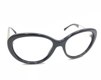 Gafas de sol Chanel 5269 501/S8 negras plateadas con montura 56-17 135 Diseñador italiano